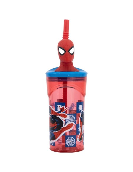FIGURA 3D VASO 360ML SPIDERMAN