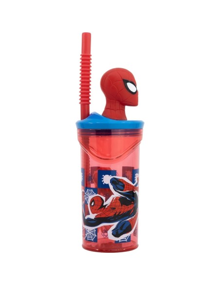 FIGURA 3D VASO 360ML SPIDERMAN