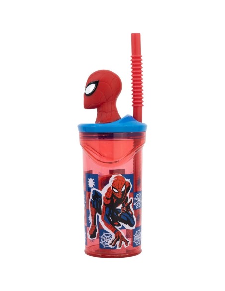 FIGURA 3D VASO 360ML SPIDERMAN