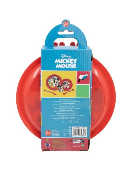 5 PCS EASY SET EN CAJA REGALO MICKEY