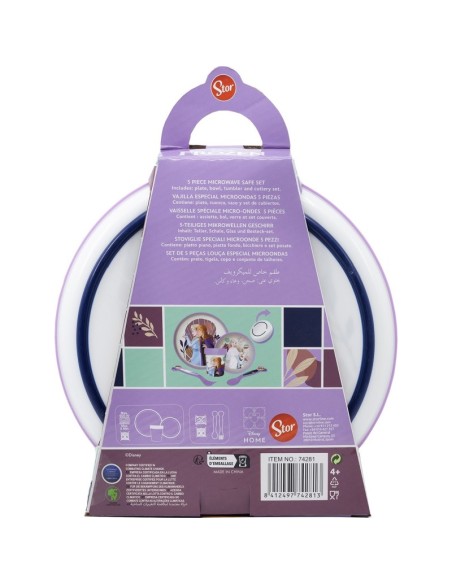 SET PREMIUM BICOLOR ANTIDESLIZANTE 5 PCS FROZEN