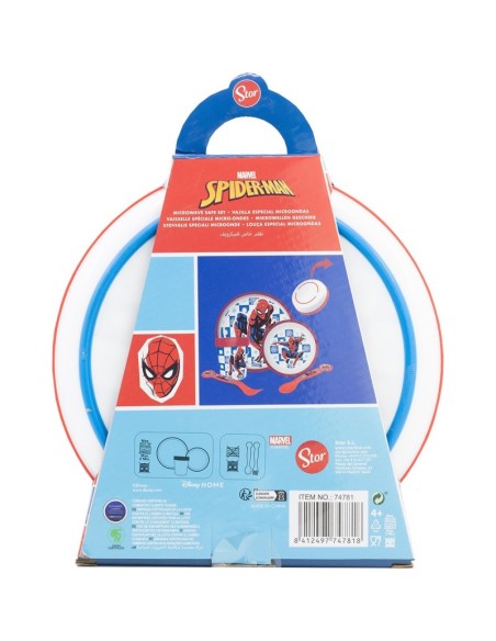 SET PREMIUM BICOLOR ANTIDESLIZANTE 5 PCS SPIDERMAN