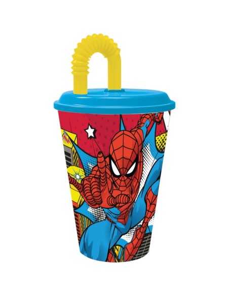 VASO EASY SPORT 430ML SPIDERMAN