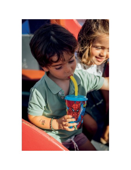 VASO EASY SPORT 430ML SPIDERMAN