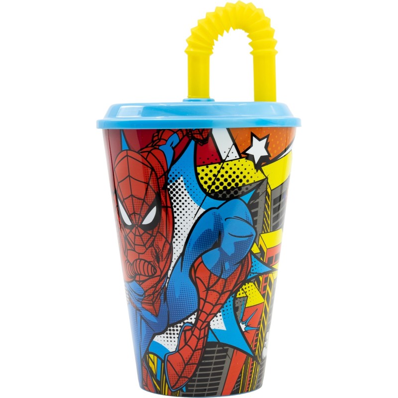 VASO EASY SPORT 430ML SPIDERMAN