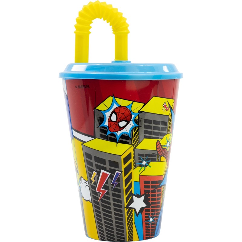 VASO EASY SPORT 430ML SPIDERMAN