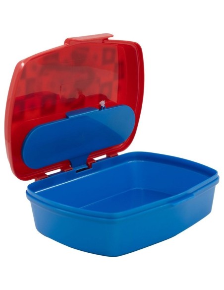 DIVERTIDA SANDWICHERA CON CUBIERTOS SPIDERMAN