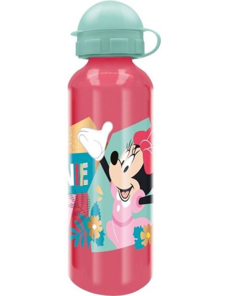 BOTELLA ALTA ALUMINIO 530ML MINNIE