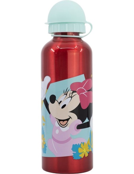 BOTELLA ALTA ALUMINIO 530ML MINNIE