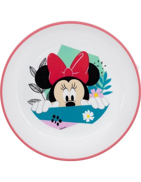 CUENCO PREMIUM BICOLOR ANTIDESLIZANTE MINNIE