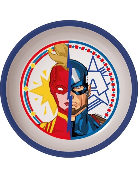 CUENCO PREMIUM BICOLOR ANTIDESLIZANTE VENGADORES