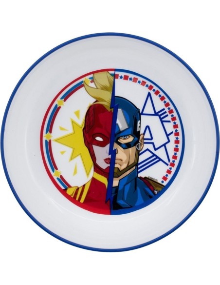 CUENCO PREMIUM BICOLOR ANTIDESLIZANTE VENGADORES