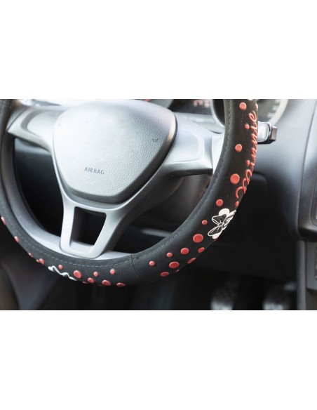 FUNDA VOLANTE MINNIE MOUSE DIAMETRO 37-39CM