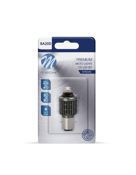 BLISTER 1X LED BA20D 3570 SMD BLANCO