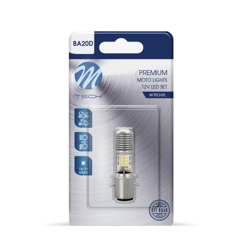 BLISTER 1X LED BA20D 12X3030 SMD...