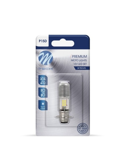 BLISTER 1X LED P15D-25-1 12X3030 SMD 10-80V AC/DC BLANCO