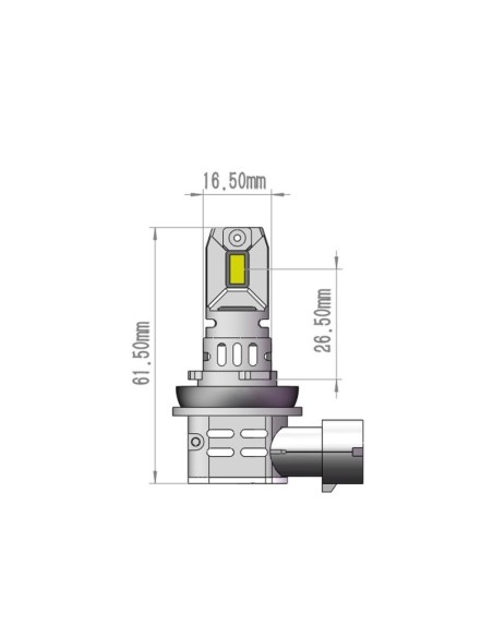 LED SET M-TECH PRO SMART SERIES H8 / H11