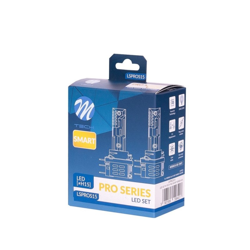 LED SET M-TECH PRO SMART SERIES H15