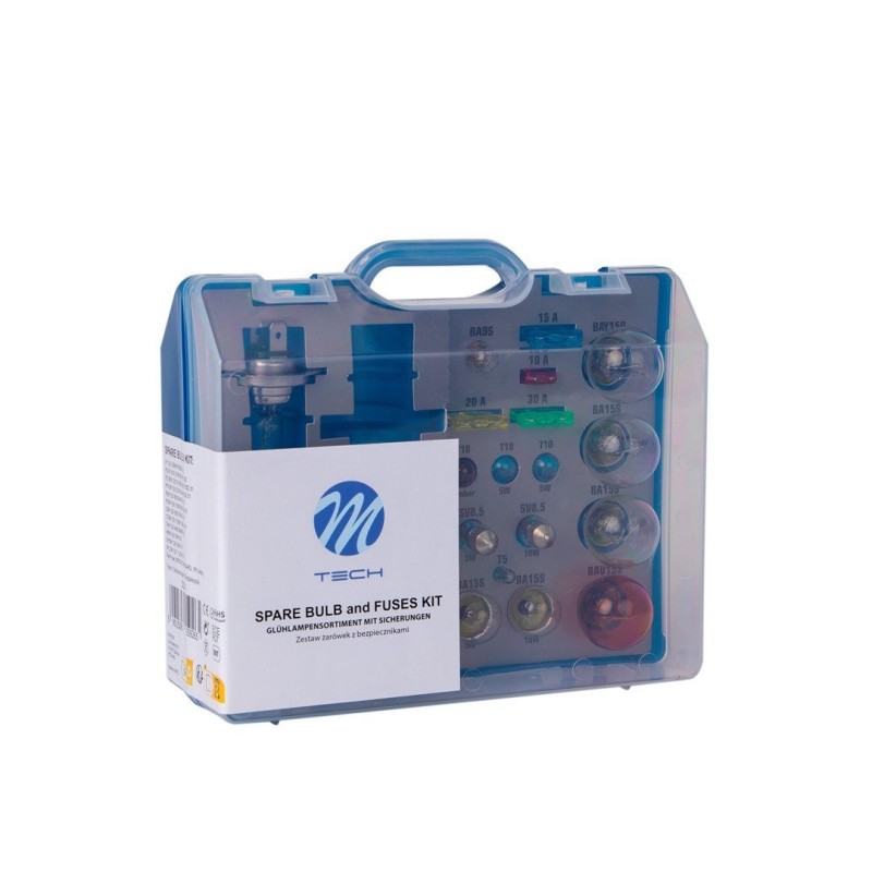 ZESTAW ?ARÓWEK M-TECH 19SZT - 2X H7 12V