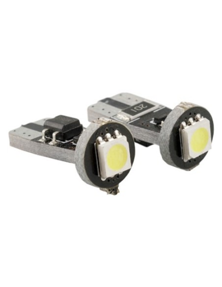 BOMBILLA POSICION 1 LED BLANCA SMD T10 CAN-BUS