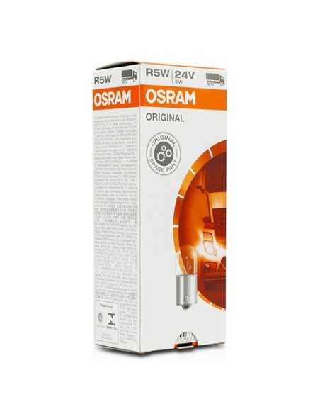 OSRAM ORGINAL 5627 BA15S 24V 5W R5W | 10 UDS