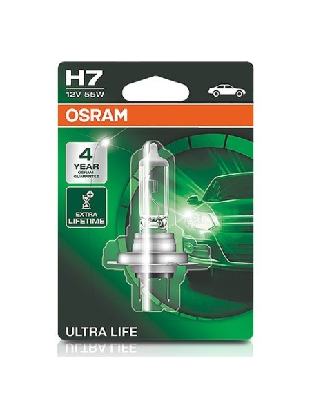 OSRAM ULTRA LIFE H7 PX26D 12V 55W 01B