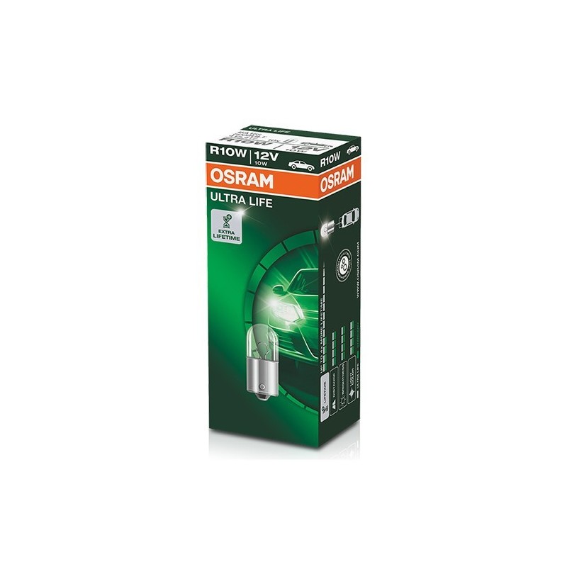 OSRAM ULTRA LIFE 5008ULT R10W BA15S...