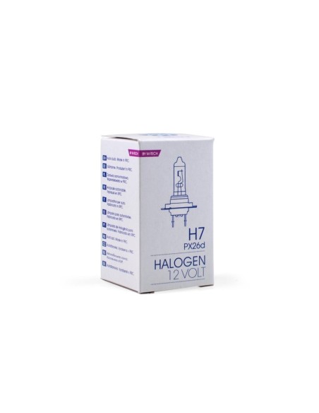 LÁMPARA HALÓGENA M-TECH PX26D 12V/55W H7
