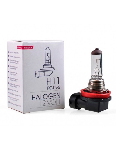 LÁMPARA HALÓGENA M-TECH PGJ19-2 12V/55W H11
