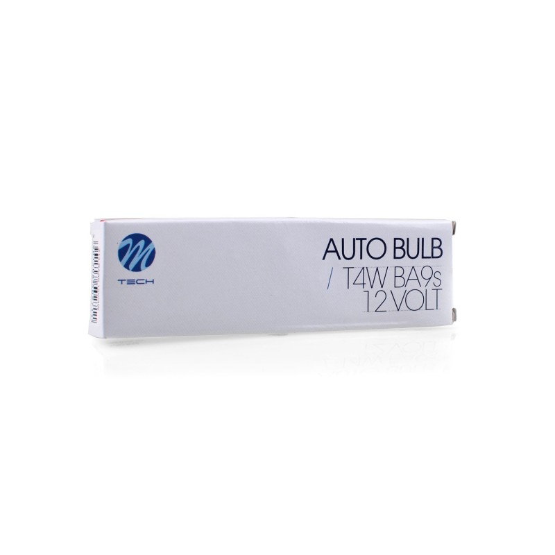 LÁMPARA M-TECH BA9S 12V/4W T4W | 10 UDS