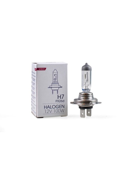 LÁMPARA HALÓGENA M-TECH PX26D 12V/100W H7