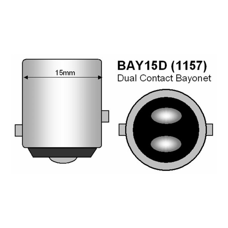 BOMBILLAS LED 12V P21/5W