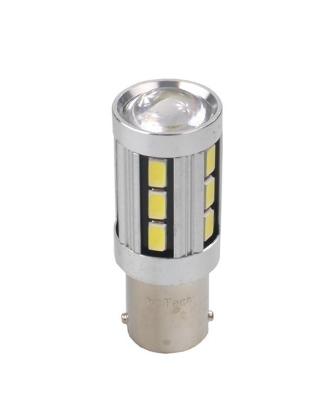 BLISTER 2X LED L355W - BA15S 18XSMD5730 CANBUS BLANCO