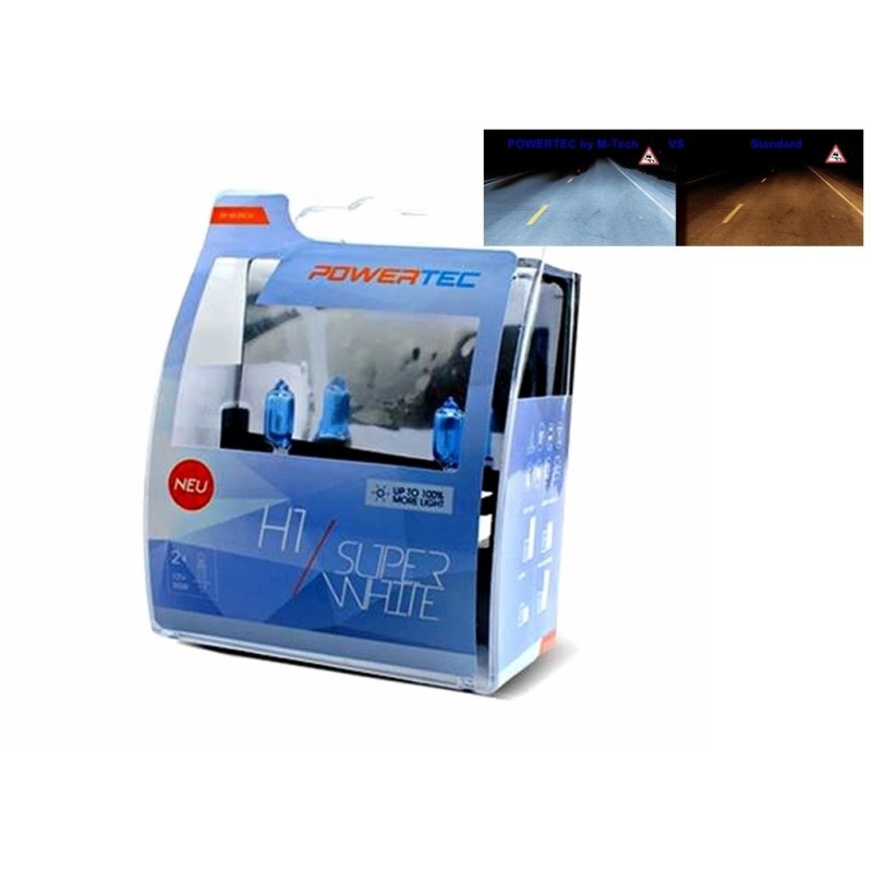 POWERTEC SUPERWHITE H1 12V DUO