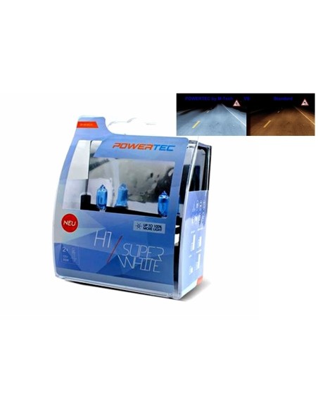 POWERTEC SUPERWHITE H1 12V DUO