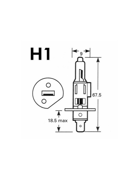POWERTEC SUPERWHITE H1 12V DUO