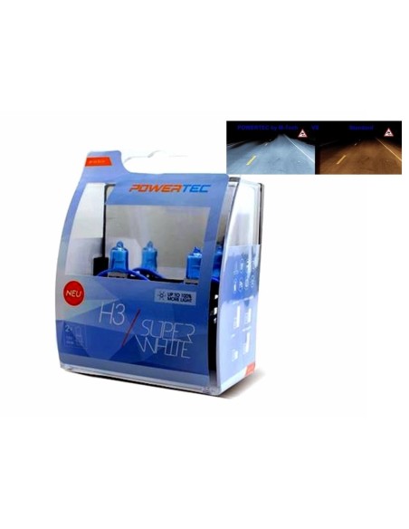 POWERTEC SUPERWHITE H3 12V DUO