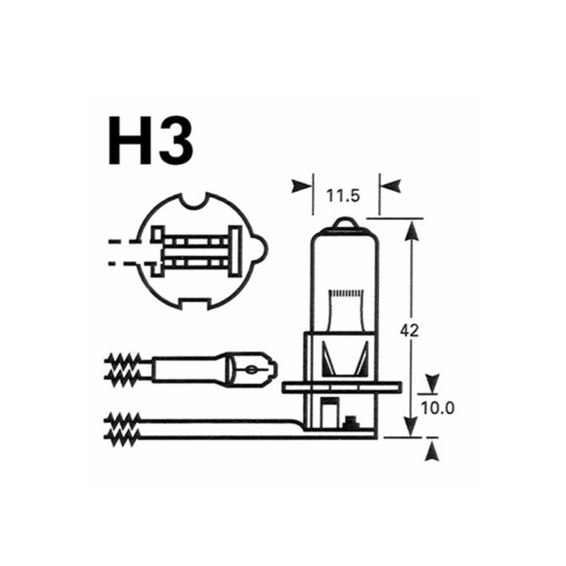 POWERTEC SUPERWHITE H3 12V DUO