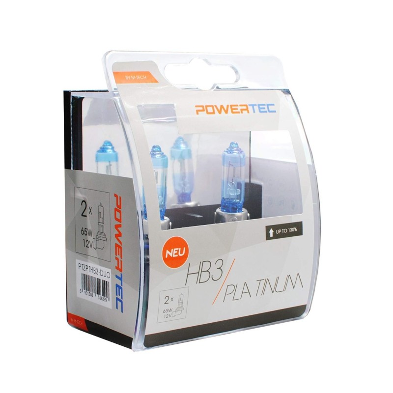 POWERTEC PLATINUM +130% HB3 12V DUO