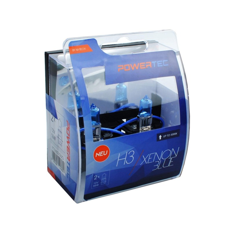 POWERTEC XENON BLUE H3 12V DUO