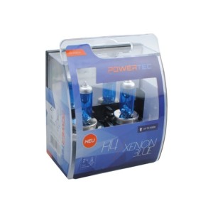 POWERTEC XENON BLUE H4 12V DUO 2