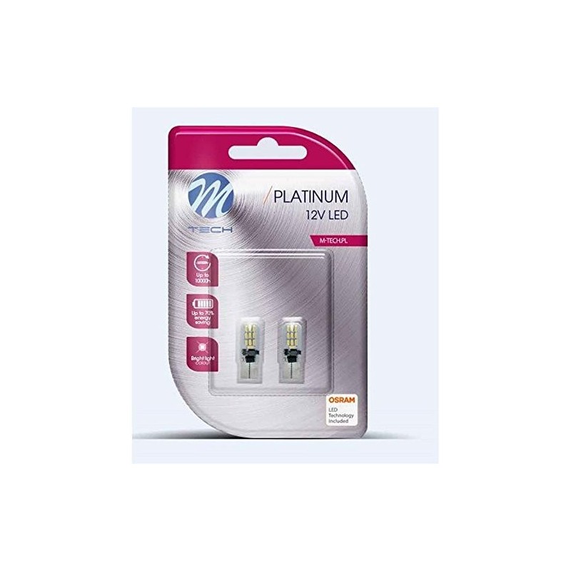 BLISTER 2X LED L801W - W5W CANBUS...