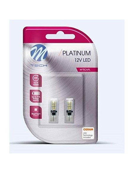 BLISTER 2X LED L801W - W5W CANBUS 20XSMD3014 BLANCO