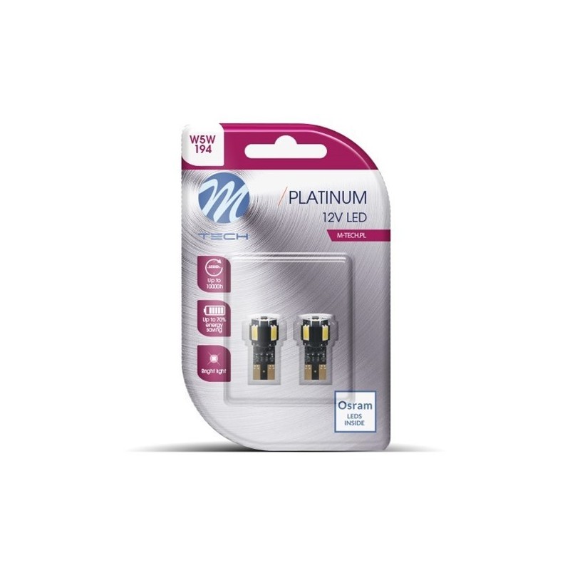 BLISTER 2X LED L804W - W5W 4XSMD5630...