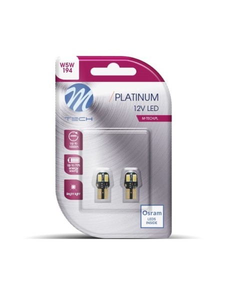 BLISTER 2X LED L806W - W5W CANBUS 4XSMD5630 BLANCO