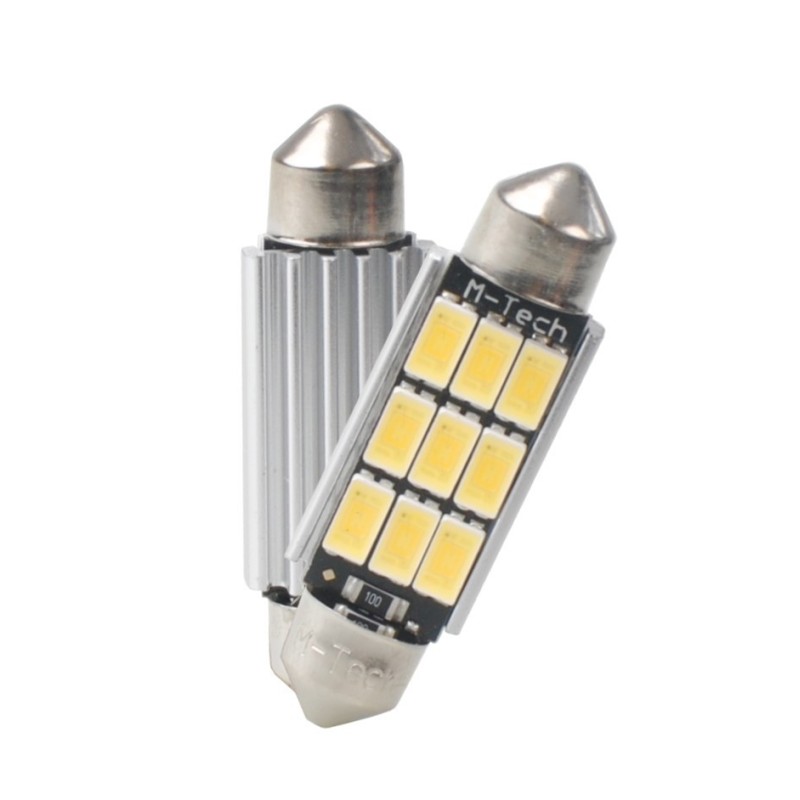 BLISTER 2X LED L816W - C5W 41MM...