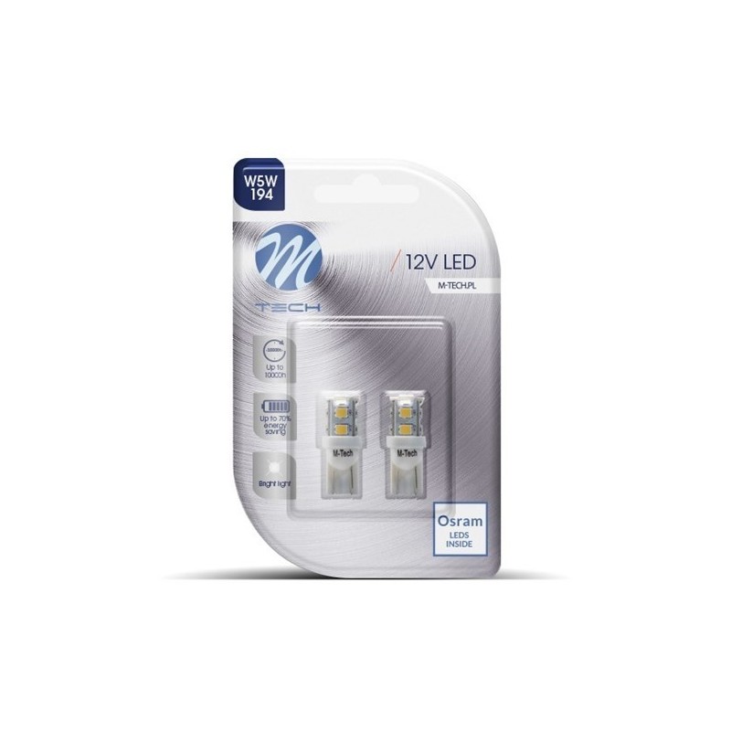 BLISTER 2X LED L018W - W5W 9XSMD3528...