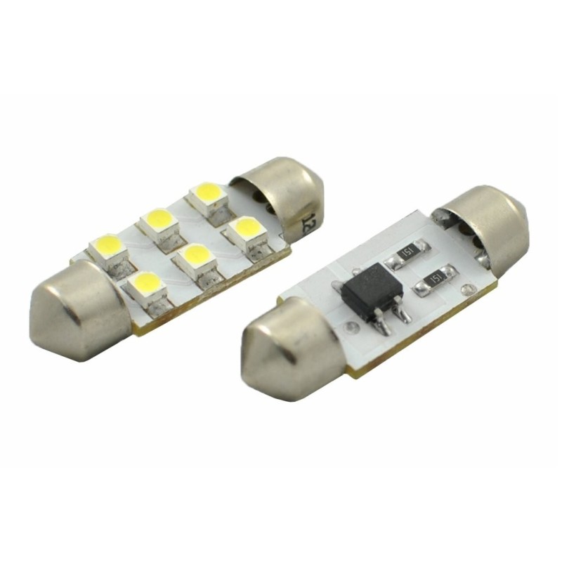 BLISTER 2X LED L028W - C5W 36MM...