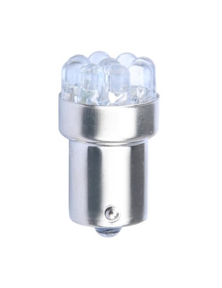 BLISTER 2X LED L033W - BA15S 9LED 5MM BLANCO