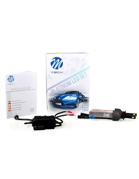 KIT BOMBILLAS LED MTECH CON TECNOLOGIA OSRAM H1